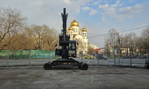 Экскаватор колесно-гусеничный HZM X120